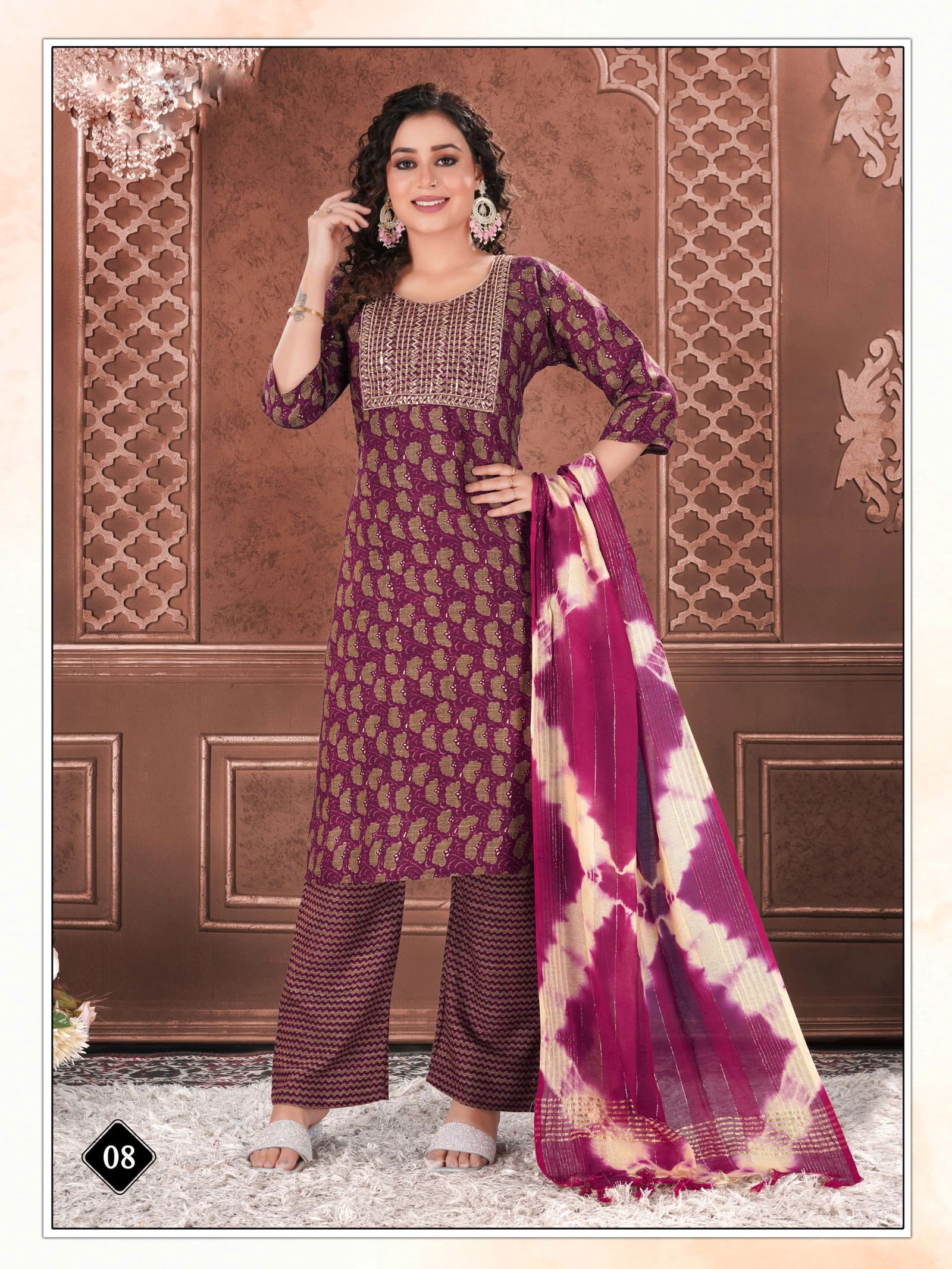 Kritika By Rangjyot Foil Printed Kurti With Bottom Dupatta Wholesale Shop In Surat
